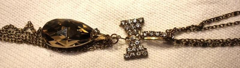 Vintage 66cm necklace + 15 cm pendant – photo 7
